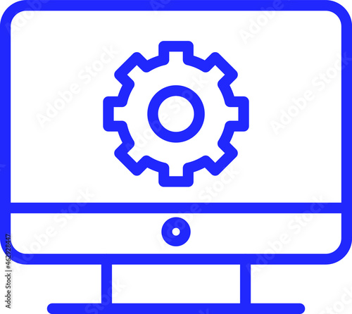 pc preferences Isolated Vector icon which can easily modify or edit

