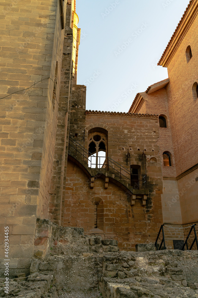 Remains of the castle of the Calatravos is a castle located in Alcañiz, Teruel, Aragon, Spain, which belonged to the Order of Calatrava.