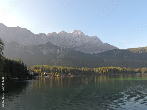 Eibsee mit Zugspitze Panorama