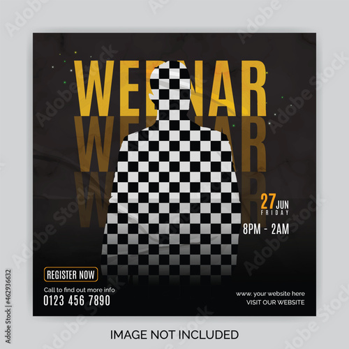 Night Club Social media post Template