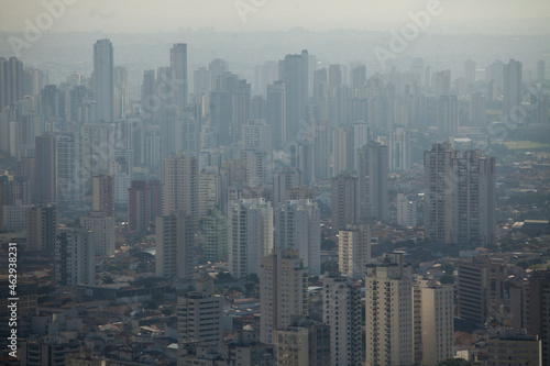 SAO PAULO BRAZIL CITY AERIAL VIEW. High quality photo © Bittv1975