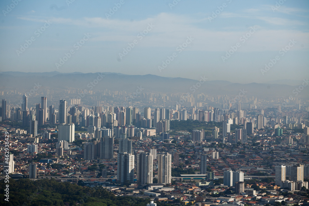 SAO PAULO BRAZIL CITY AERIAL VIEW. High quality photo