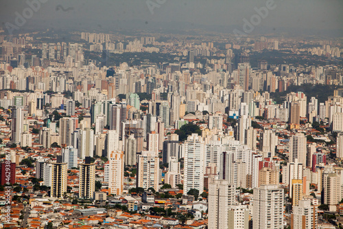 SAO PAULO BRAZIL CITY AERIAL VIEW. High quality photo