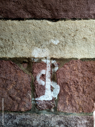 Symbol, emblem of the terrorist group Euskadi Ta Askatasuna, ETA and the basque separatist movement 