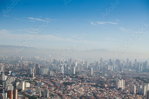 Wallpaper Mural SAO PAULO BRAZIL CITY AERIAL VIEW. High quality photo Torontodigital.ca