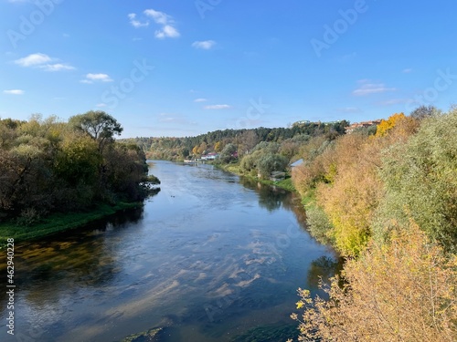 Moscow river in autumn