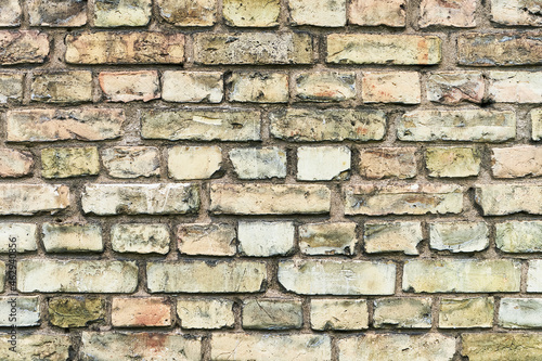 Old brick wall, abtract grunge background. Copy space