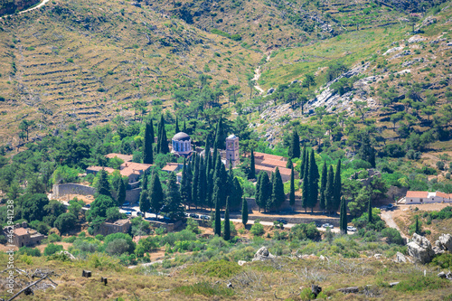 The monastery of Nea Moni in Chios island, Greece photo