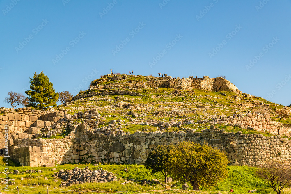 Micenas Fort, Peloponnese, Greece