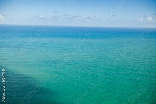 Aerial view of a beach in Brazil