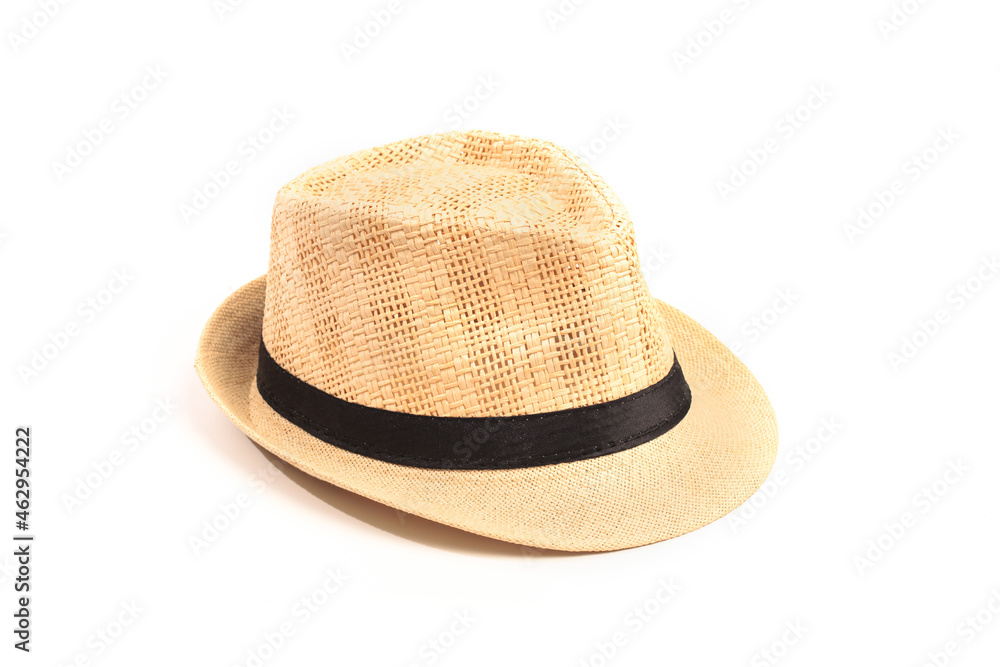 straw hat isolated on white background  - Image