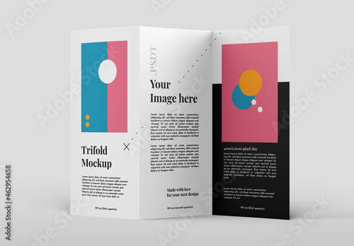 Trifold Flyer Mockup