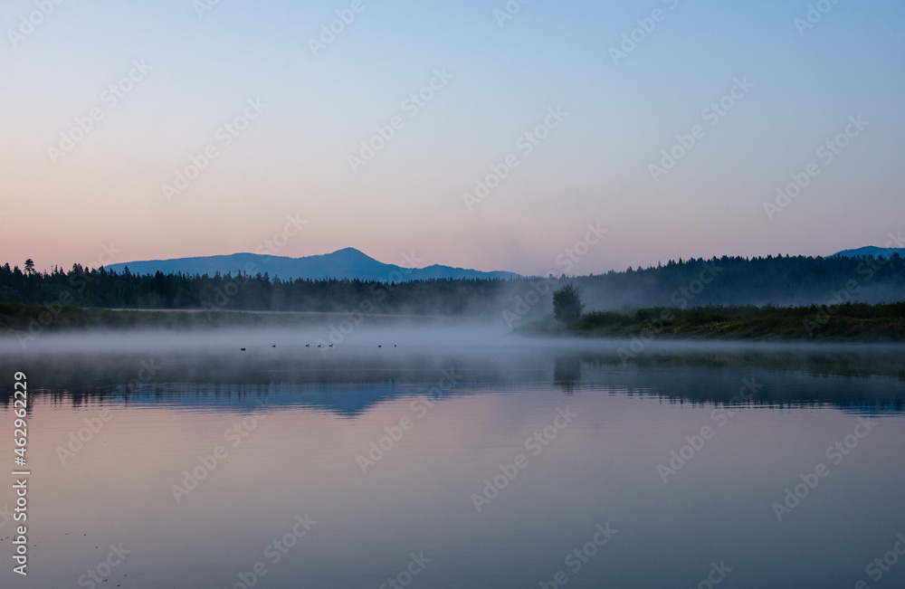 The Oxbow Bend of the Snake River, Grand Teton National Park, Wyoming, USA