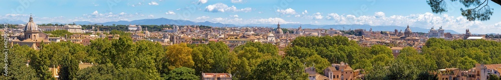 Rome - The panorama of the city.