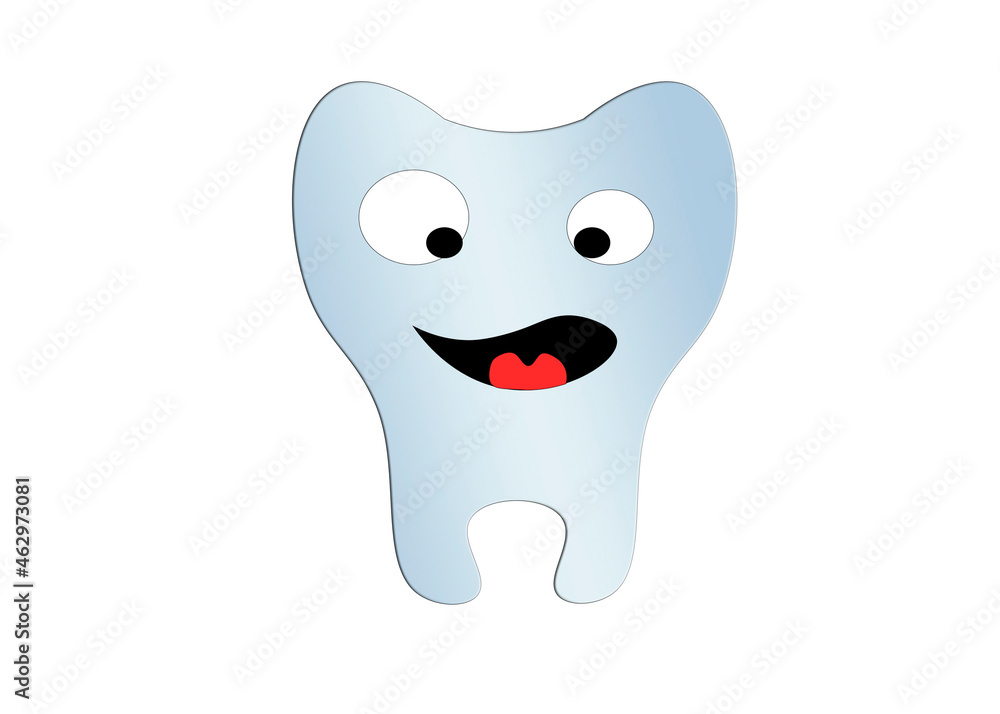 Cartoon tooth with heart art logo vector illustration symbol dental theme dentist picture nobody not real web design graphic white drawing Cartoon tooth with heart art logo vector illustration symbol dental theme dentist picture nobody not real web design graphic white drawing