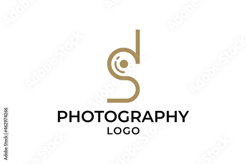 letter ds or sd logo design, photography logo design, studio logo design