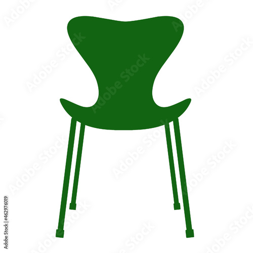 Chair stool seat furniture front view