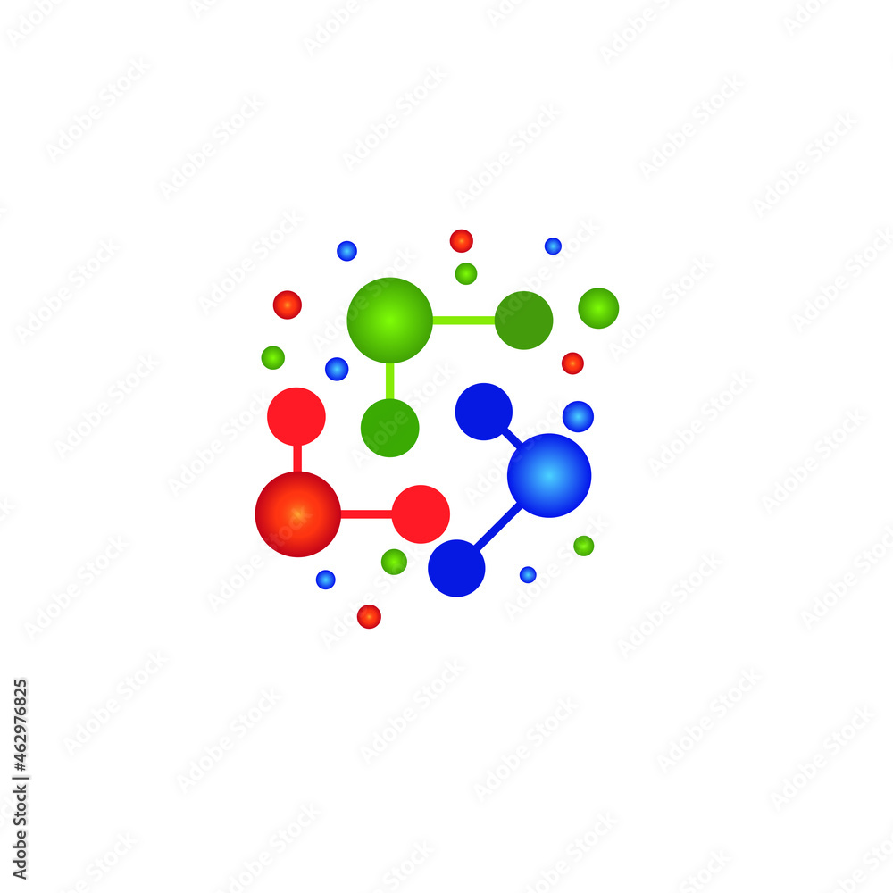 Community, network and social icon design template Community, network and social icon design template