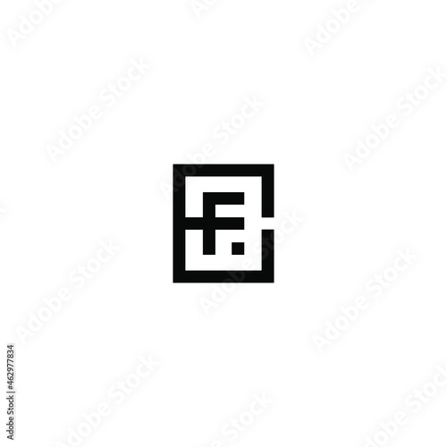 fc1 latter vector logo abstrack