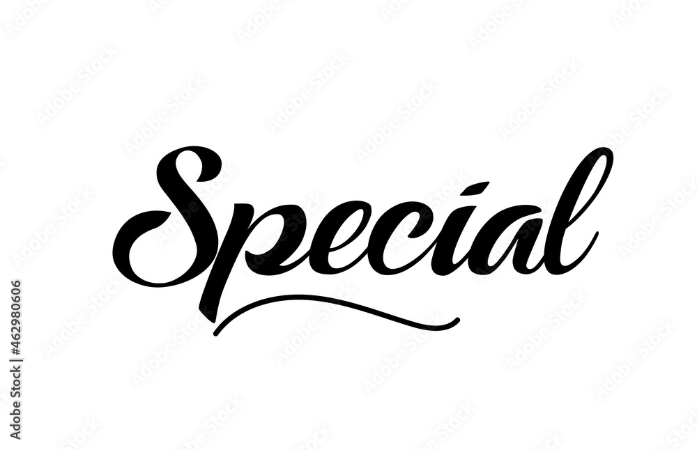 Special hand written text word for design. Can be used for a logo Special hand written text word for design. Can be used for a logo