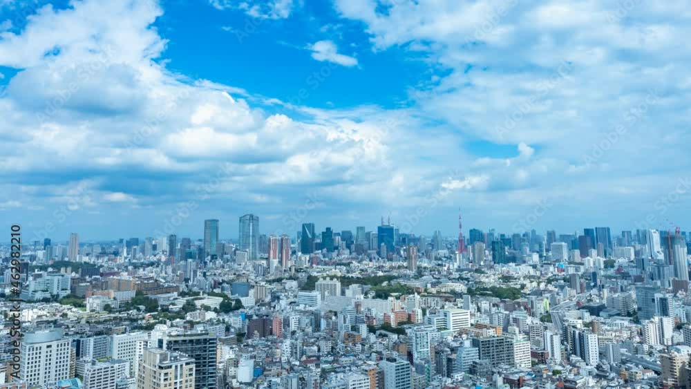 4K・東京風景・タイムラプス