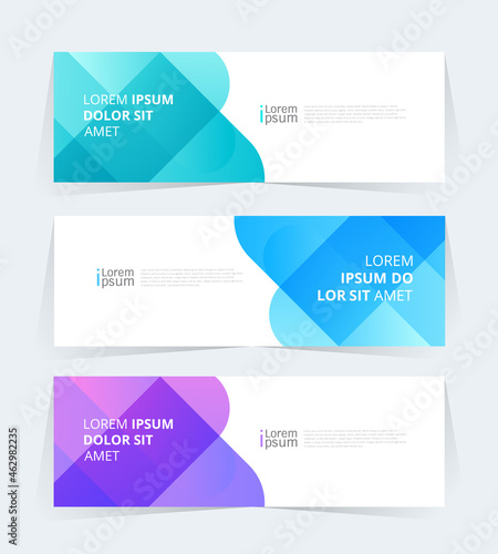 Vector abstract graphic design Banner Pattern background template.