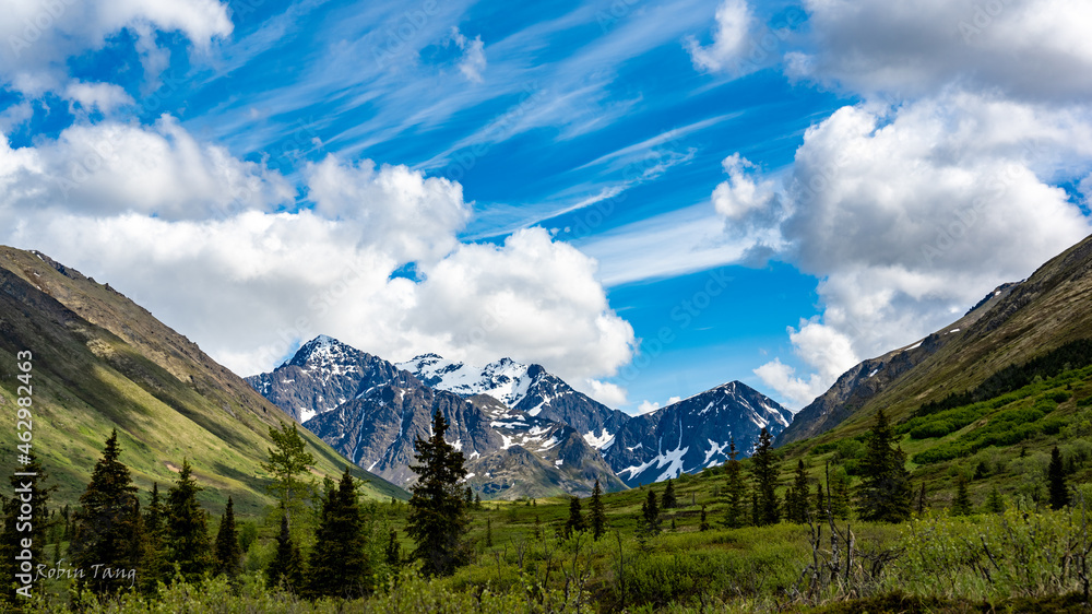 Obraz premium clouds show