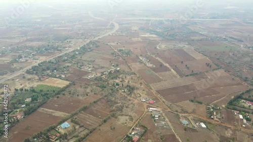 Agricultural plantations of Loitokitok farms in South of kenya photo