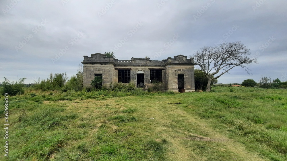 ruins of an house