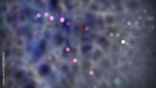 Abstract multicolored glowing blurred background