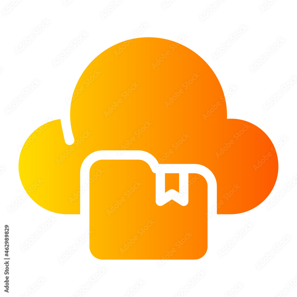 backup folder gradient icon backup folder gradient icon