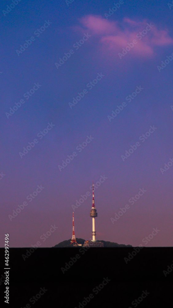 Fototapeta premium lighthouse at night