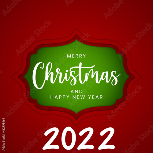 Abstract Christmas and New Year Background. Vector Illustration. EPS10