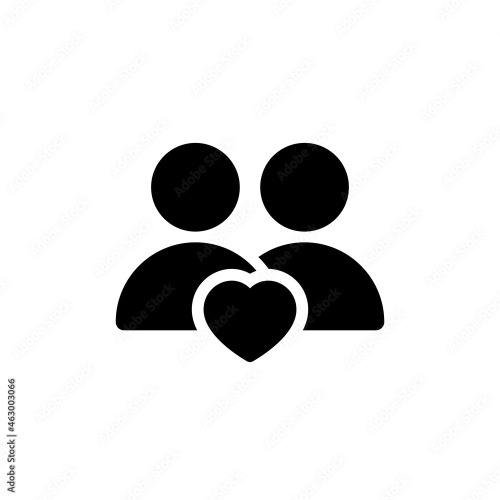 Family love icon. Family care logo. Heart Icon Vector. Heart community icon. concept empathy or charity, solidarity love, care people, volunteer support, Symbol of friendship vector illustration Family love icon. Family care logo. Heart Icon Vector. Heart community icon. concept empathy or charity, solidarity love, care people, volunteer support, Symbol of friendship vector illustration