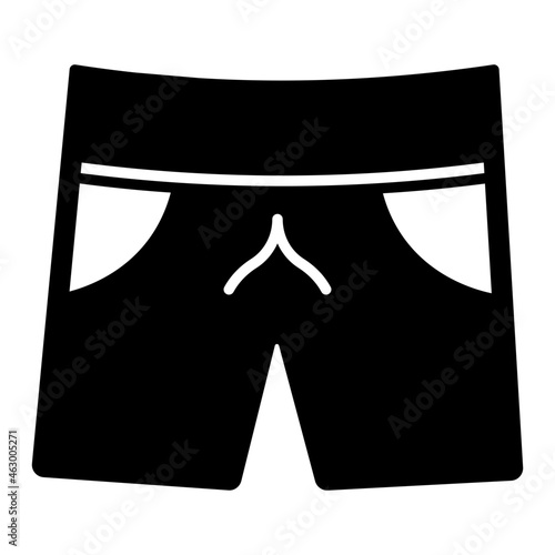A trendy vector design of menswear