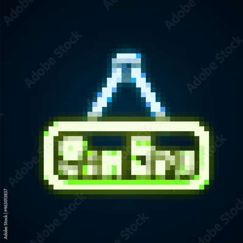 Glowing neon line From 9 to 5 job icon isolated on black background. Concept meaning work time schedule daily routine classic traditional employment. Colorful outline concept. Vector