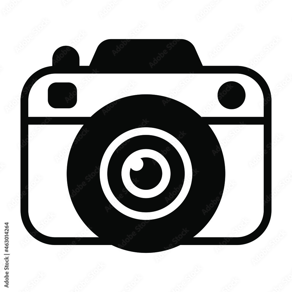 camera black filled outline icon, Merry Christmas and Happy New Year icons for web and mobile design. camera black filled outline icon, Merry Christmas and Happy New Year icons for web and mobile design.