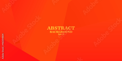Abstract geometric orange-red backgrounds were also suitable for the social media, website, banner, poster.