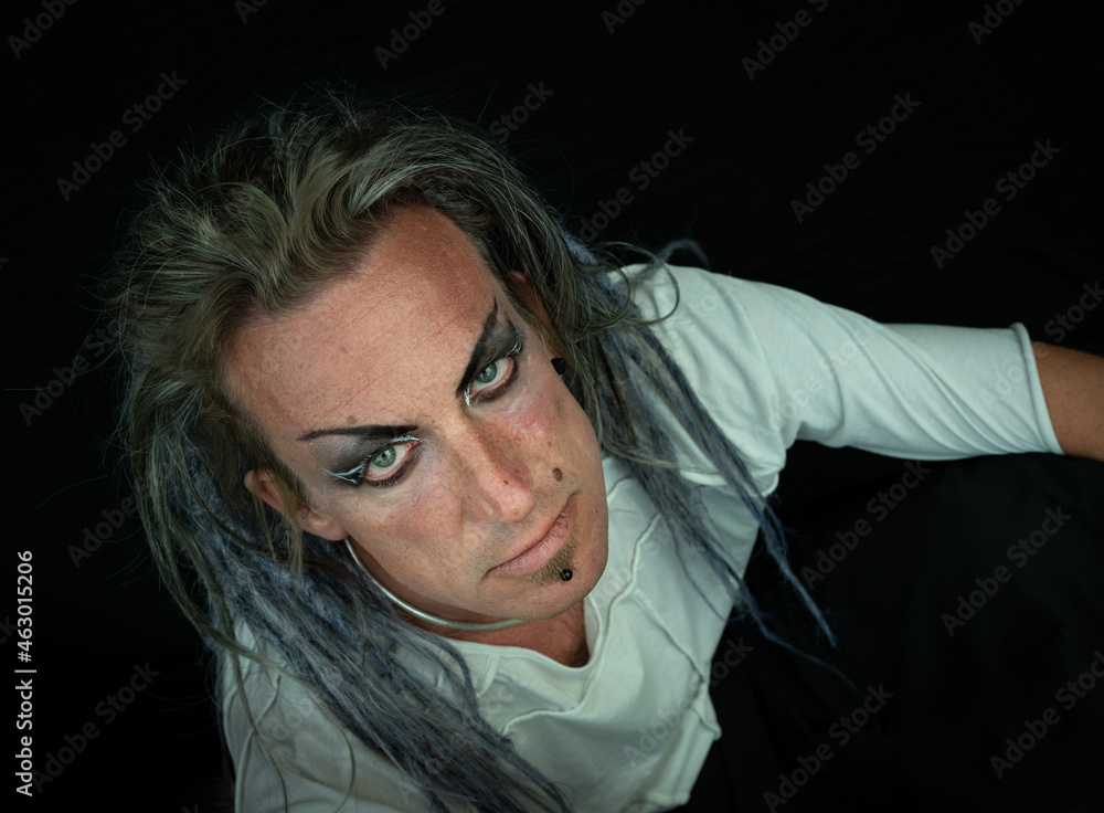 Fototapeta premium Lookup Dreadlockportrait