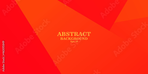 Abstract geometric orange-red backgrounds were also suitable for the social media, website, banner, poster.