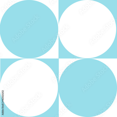 Seamless pattern of polka dot on square.For background, fabric,card.texture. photo
