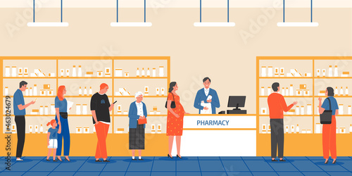 Queue In Pharmacy Composition