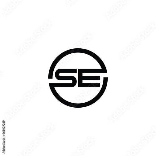 SE ES S S Letter Logo Design Icon Vector Symbol