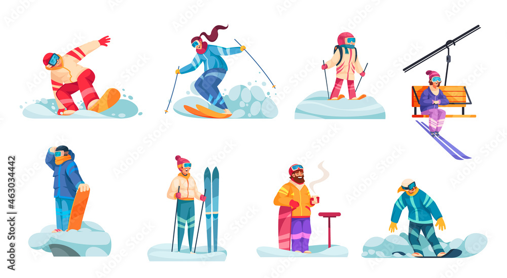 Winter Ski Vacations Compositions