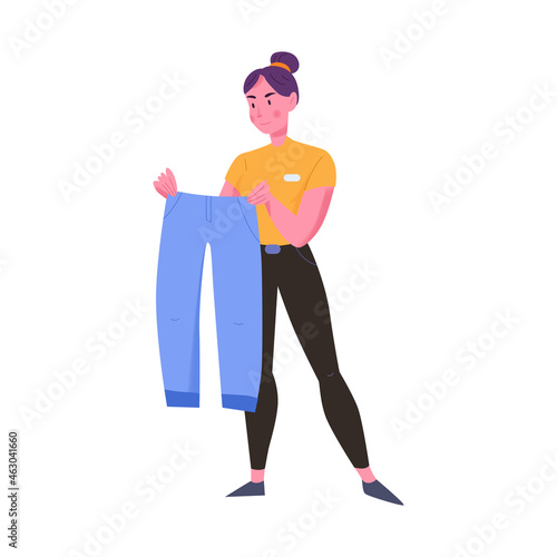 Clothing Shop Assistant Icon