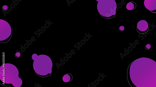 purple spots trendy memphis style. geometric color memphis designs. modern design with bright color spots