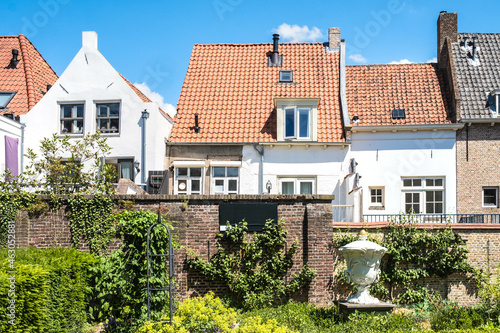 Historische stadsmoestuin Markiezenhof in Bergen op Zoom, Noord-Brabant province, The Netherlands photo