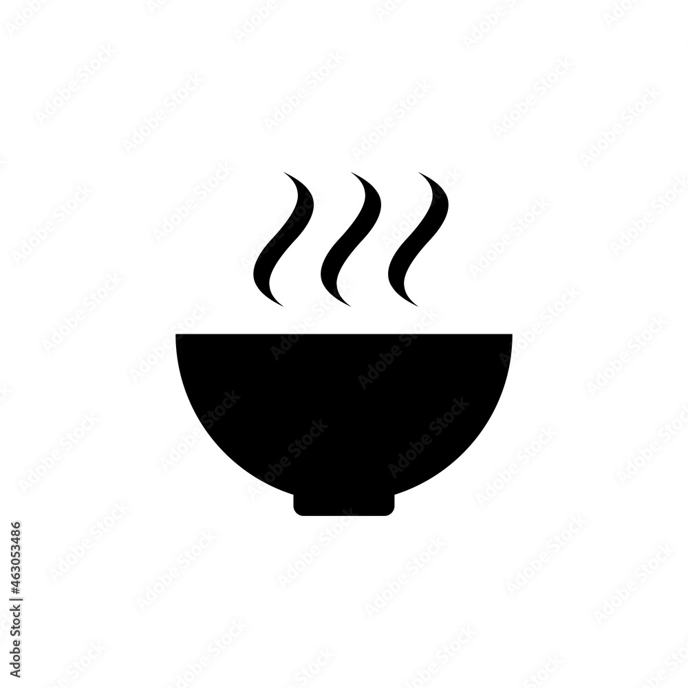 bowl icon, soup vector, cup illustration bowl icon, soup vector, cup illustration