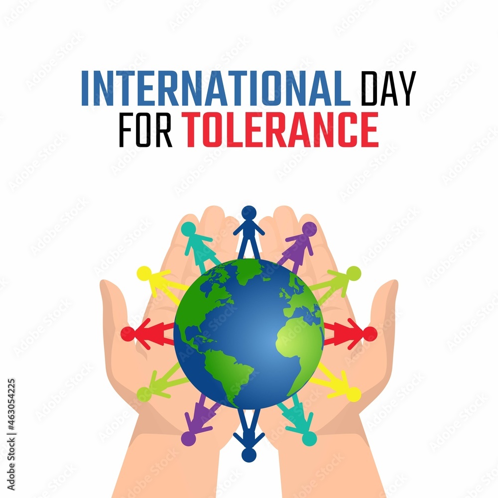 vector graphic of International Day for tolerance good for ...