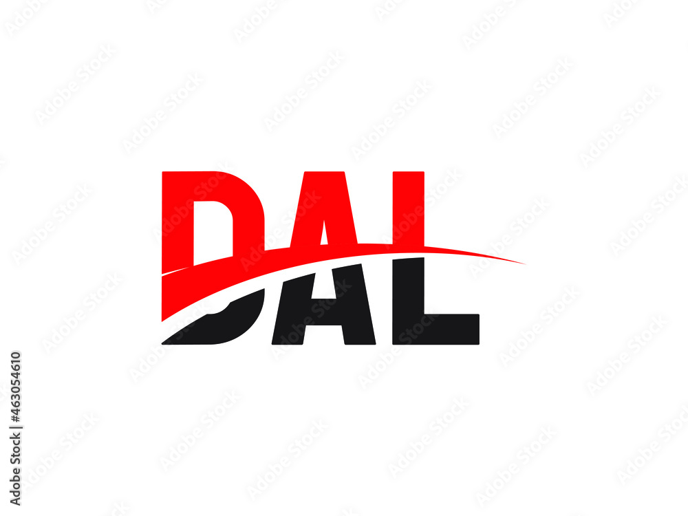 DAL Letter Initial Logo Design Vector Illustration DAL Letter Initial Logo Design Vector Illustration